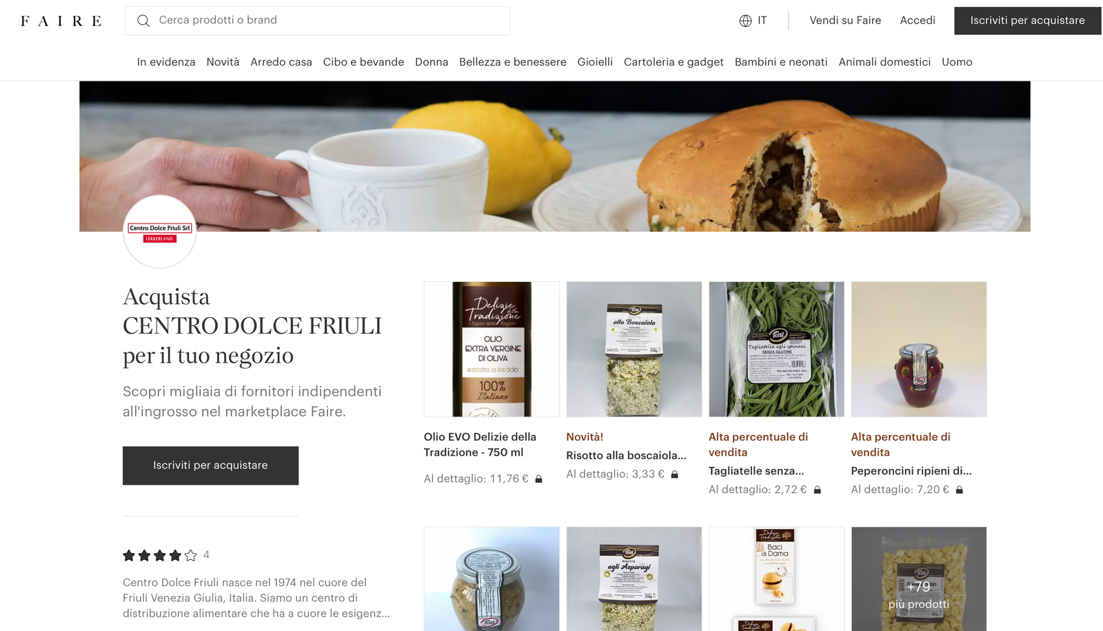 il nostro shop online