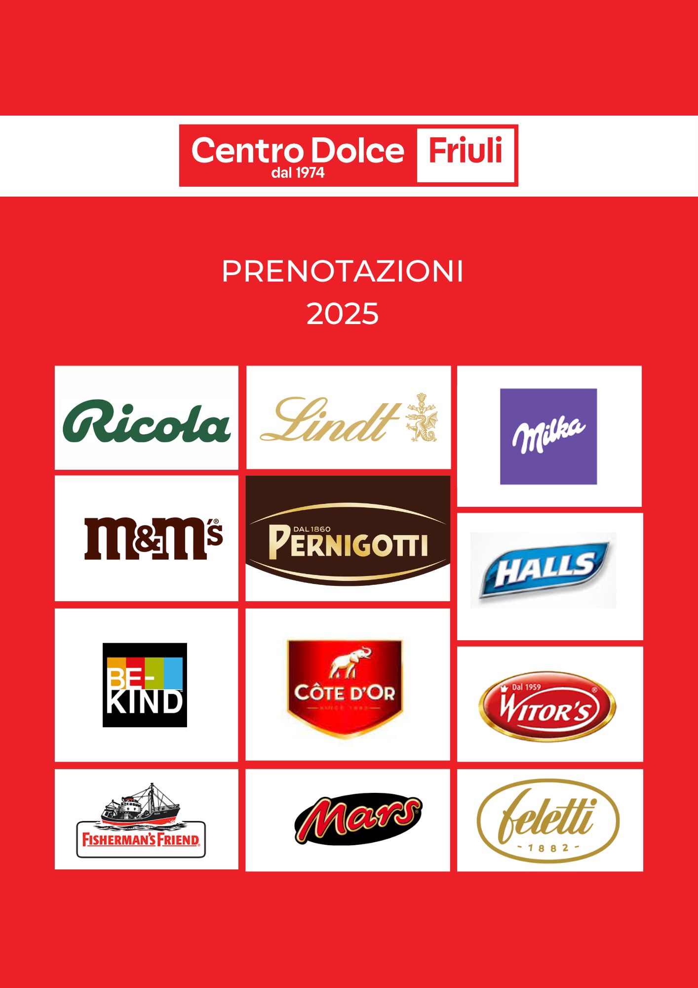 CATALOGO PRENOTAZIONI 2025